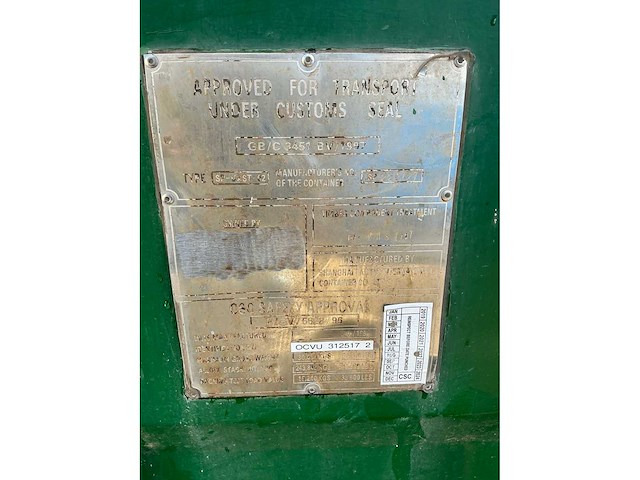 Zeecontainer - afbeelding 4 van  7