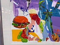 Zeefdruk - carlos blaaker - burger king - 69/90 - afbeelding 3 van  9