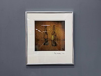 Zeefdruk - rob scholte - wijnflessen - 177/200 - afbeelding 1 van  8