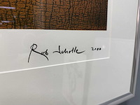 Zeefdruk - rob scholte - wijnflessen - 177/200 - afbeelding 3 van  8