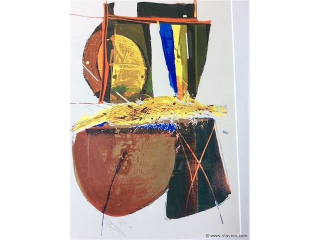 Zeefdruk a grimm 93/73 - afbeelding 2 van  5