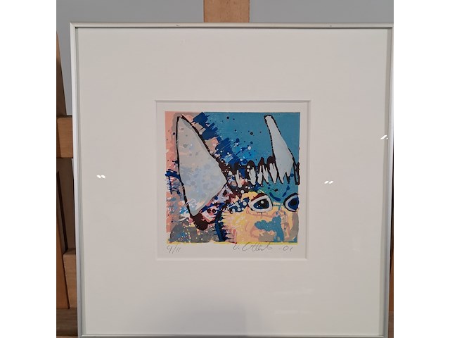 Zeefdruk, a. van otterloo, 4/11 - afbeelding 2 van  8