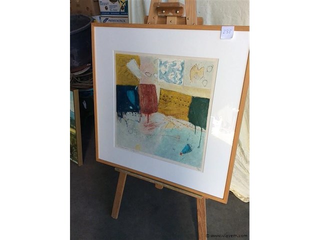 Zeefdruk a vogels kader 78/78 - afbeelding 1 van  6