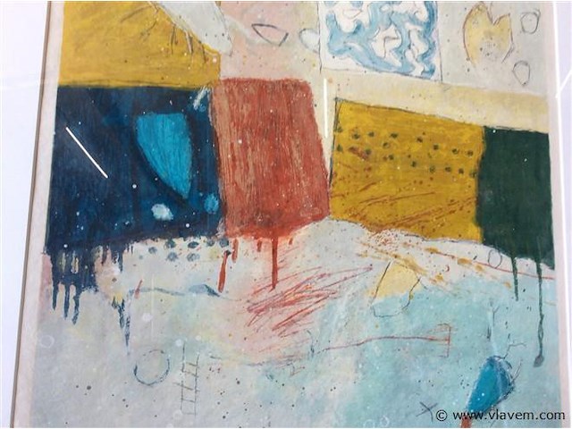 Zeefdruk a vogels kader 78/78 - afbeelding 2 van  6