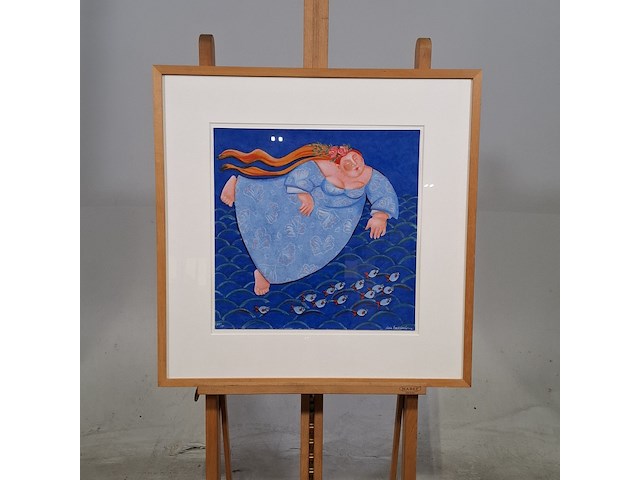 Zeefdruk, ada breedveld, zonder titel 1 - afbeelding 1 van  8