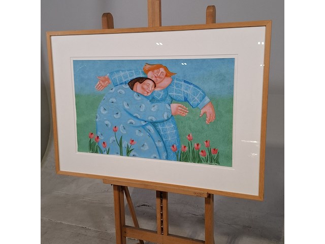 Zeefdruk, ada breedveld, zonder titel 3 - afbeelding 3 van  9