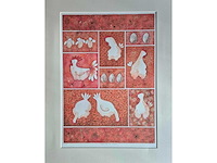 Zeefdruk ans van dijk ‘checkout the chicken’ - afbeelding 2 van  2