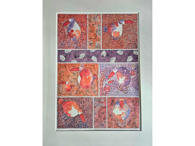 Zeefdruk ans van dijk ‘num num’ - afbeelding 2 van  2