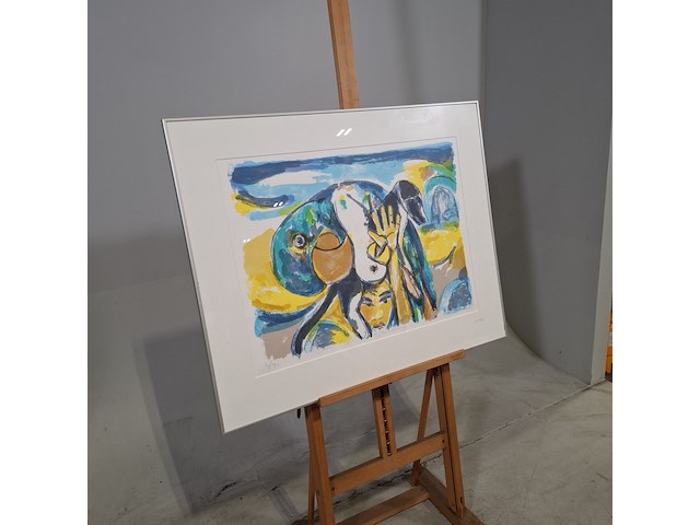 Zeefdruk, anton vrede, tears in the morning 61/90, 1996 - afbeelding 2 van  9