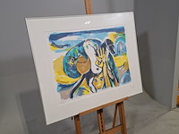 Zeefdruk, anton vrede, tears in the morning 61/90, 1996 - afbeelding 2 van  9