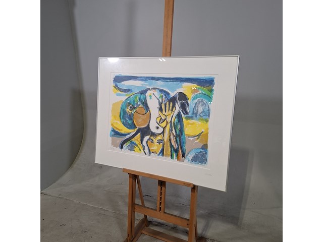 Zeefdruk, anton vrede, tears in the morning 61/90, 1996 - afbeelding 3 van  9