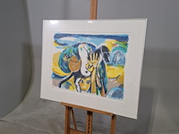 Zeefdruk, anton vrede, tears in the morning 61/90, 1996 - afbeelding 3 van  9