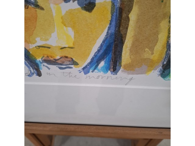 Zeefdruk, anton vrede, tears in the morning 61/90, 1996 - afbeelding 5 van  9