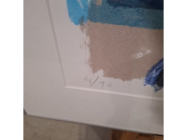 Zeefdruk, anton vrede, tears in the morning 61/90, 1996 - afbeelding 6 van  9