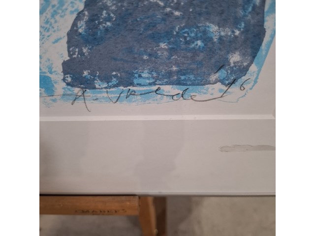 Zeefdruk, anton vrede, tears in the morning 61/90, 1996 - afbeelding 8 van  9