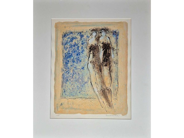 Zeefdruk bert van hof - afbeelding 2 van  2