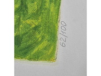 Zeefdruk carolina paulussen ‘geisha groen’ - afbeelding 4 van  4