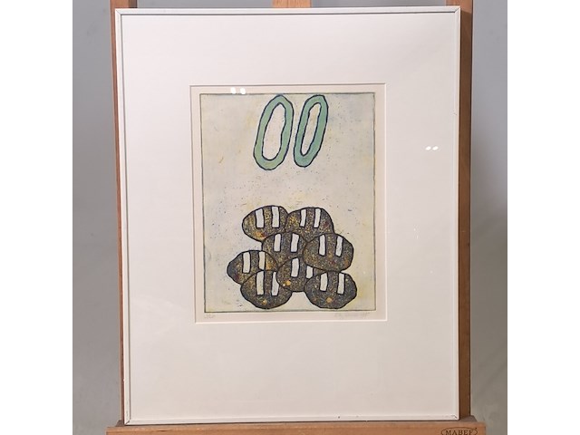 Zeefdruk, corver, 2 ringen - afbeelding 1 van  6