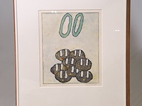 Zeefdruk, corver, 2 ringen - afbeelding 1 van  6