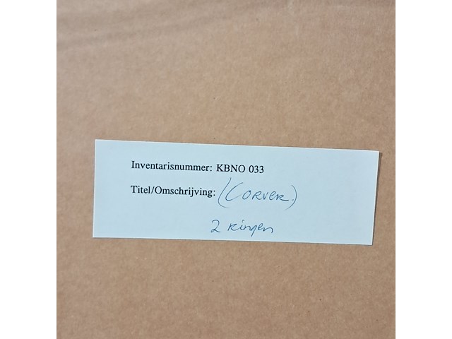 Zeefdruk, corver, 2 ringen - afbeelding 5 van  6