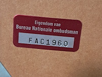 Zeefdruk, corver, 2 ringen - afbeelding 6 van  6