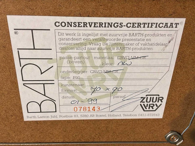Zeefdruk “dora dolz” - afbeelding 9 van  9