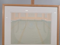 Zeefdruk, e. sont, zwembad 1 - afbeelding 2 van  8