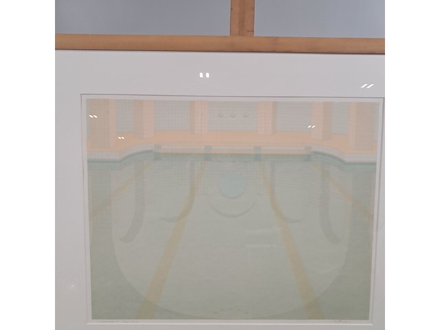 Zeefdruk, e. sont, zwembad 1 - afbeelding 3 van  8