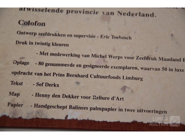 Zeefdruk e. toebosch (1949) - afbeelding 7 van  7