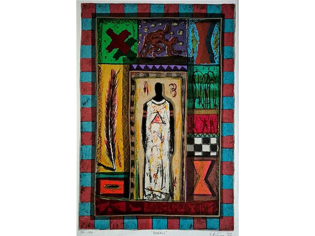 Zeefdruk eric toebosch ‘things i remember’ - afbeelding 1 van  2