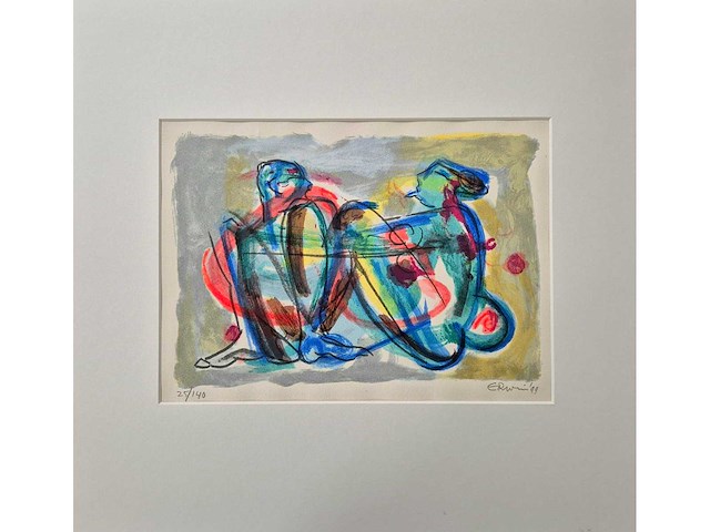 Zeefdruk erwin de vries - afbeelding 2 van  4