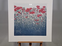 Zeefdruk, hans dolieslager, papaverknoppen 8/50, 1999