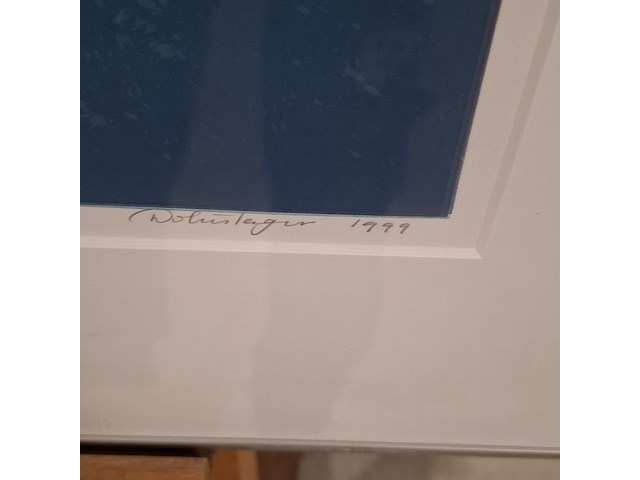 Zeefdruk, hans dolieslager, papaverknoppen 8/50, 1999 - afbeelding 5 van  8