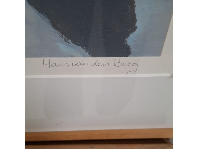 Zeefdruk, hans van den berg, bordeaux 118/175 - afbeelding 6 van  10