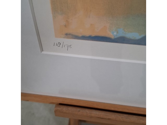 Zeefdruk, hans van den berg, bordeaux 118/175 - afbeelding 8 van  10