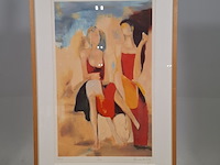 Zeefdruk, hans van den berg, paris 121/175 - afbeelding 1 van  10