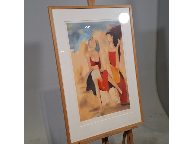 Zeefdruk, hans van den berg, paris 121/175 - afbeelding 3 van  10