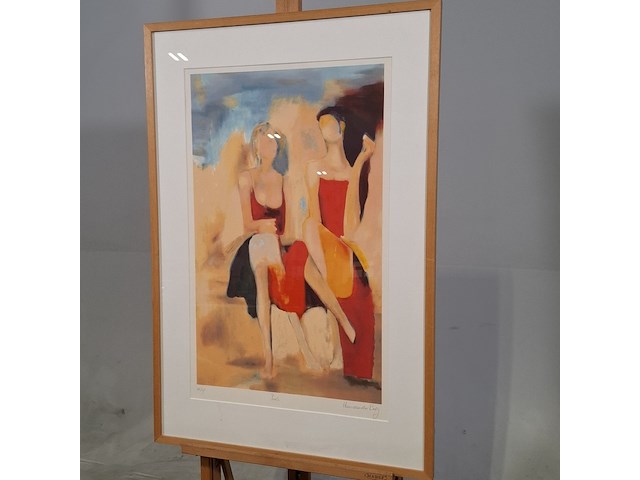 Zeefdruk, hans van den berg, paris 121/175 - afbeelding 4 van  10