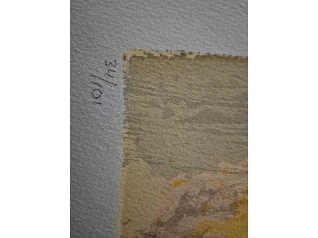 Zeefdruk hans van horck ‘meditation’ - afbeelding 4 van  5