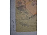 Zeefdruk hans van horck ‘meditation’ - afbeelding 5 van  5