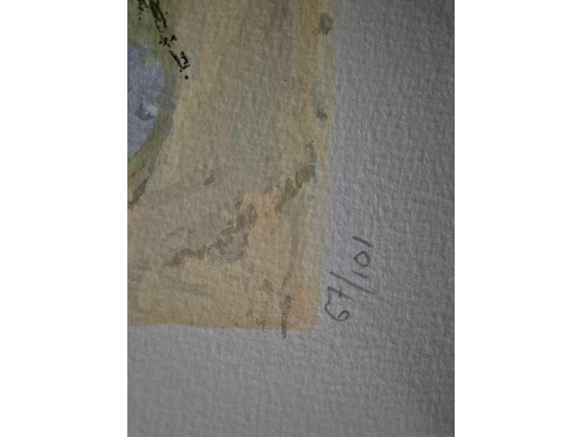 Zeefdruk hans van horck ‘perception’ - afbeelding 4 van  5