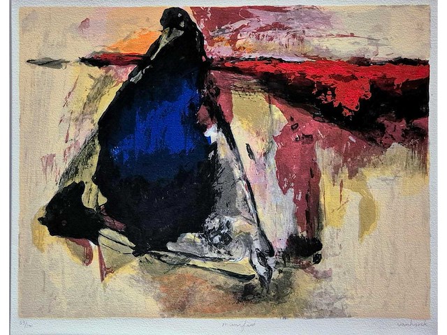 Zeefdruk hans van horck ‘the quest’ - afbeelding 2 van  2