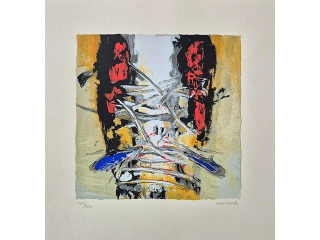 Zeefdruk hans van horck - afbeelding 2 van  4