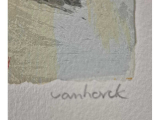 Zeefdruk hans van horck - afbeelding 4 van  4