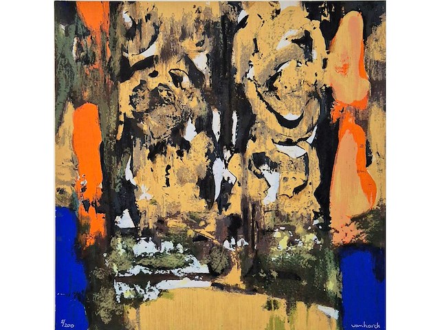 Zeefdruk hans van horck - afbeelding 1 van  5