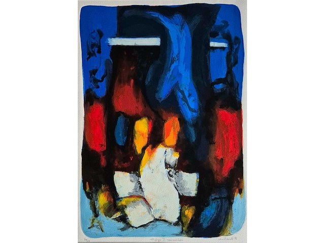 Zeefdruk hans van horck - afbeelding 1 van  2