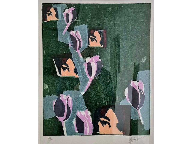 Zeefdruk hans verhagen - afbeelding 1 van  2