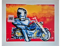 Zeefdruk herman brood ‘fatboy’ - afbeelding 2 van  4