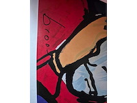 Zeefdruk herman brood ‘horen, zien, zwijgen’ - afbeelding 4 van  5