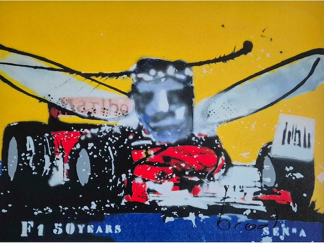 Zeefdruk herman brood ‘senna’ - afbeelding 2 van  4